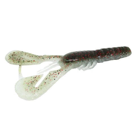 Turbo Crawz Lures - 4" Length, Red Bone, Per 6