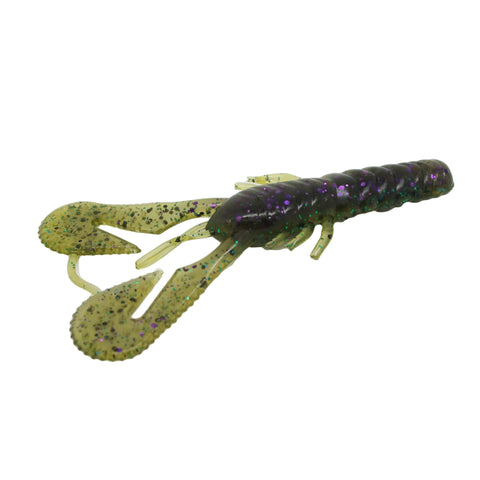 Turbo Crawz Lures - 4" Length, Sprayed Grass, Per 6