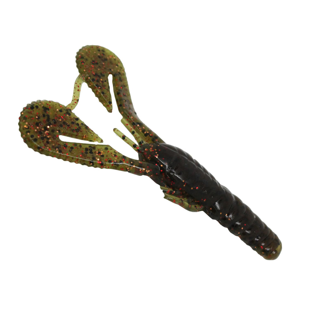 Turbo Crawz Lures - 4" Length, Canada Craw, Per 6