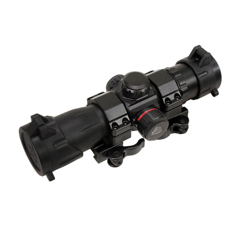 UTG 6.4" ITA Red-Green CQB T-Dot Sight with QD Mount Base, Black