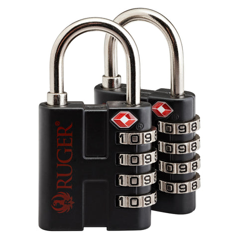 Ruger TSA Padlock 2 Pack