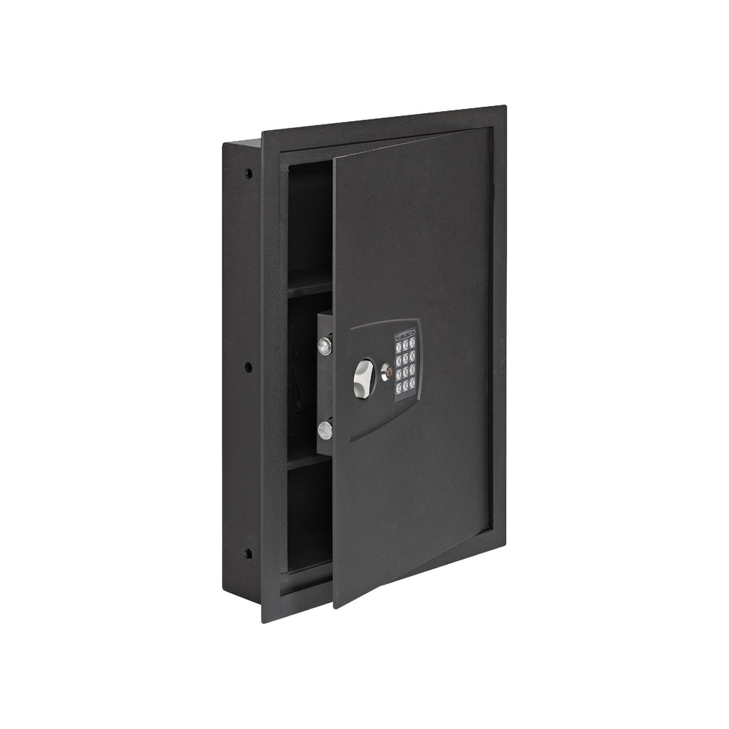 Safes - In Wall, Digital Lock, Matte Black