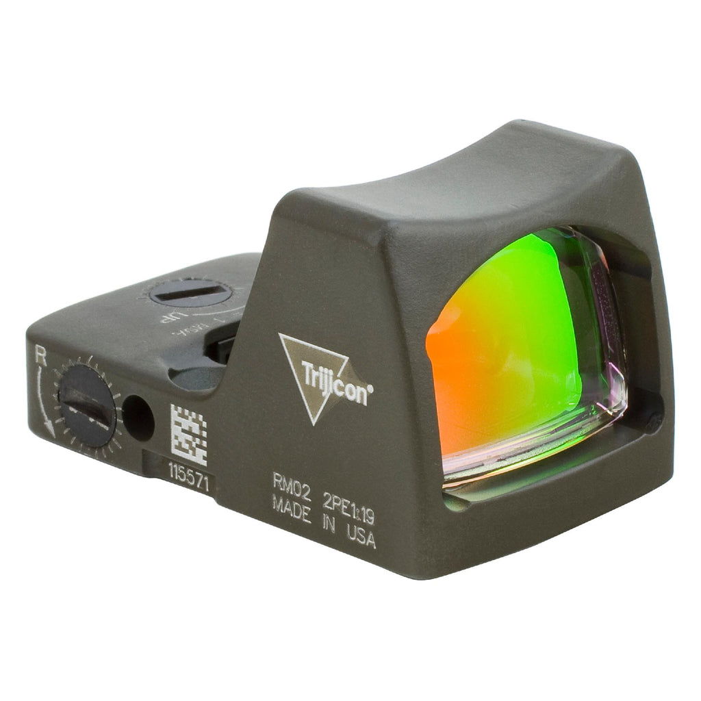 RMR Type 2 LED Sight - - 3.25 MOA Red Dot Reticle, Cerakote Olive Drab Green