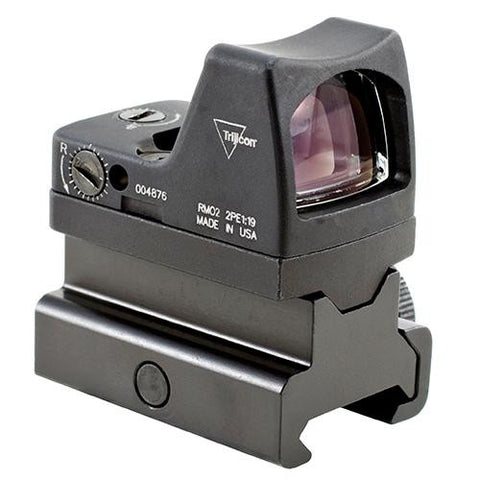 RMR Type 2 LED Sight - - 6.5 MOA Red Dot Reticle with RM34 Picatinny Rail Mount, Black