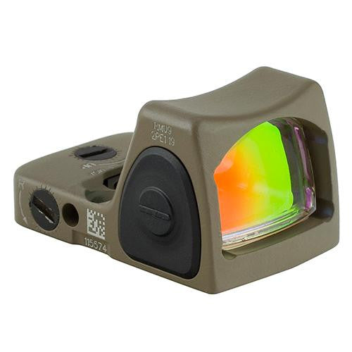 RMR Type 2 Adjustable LED Sight - - 1.0 MOA Red Dot Reticle, Cerakote Flat Dark Earth