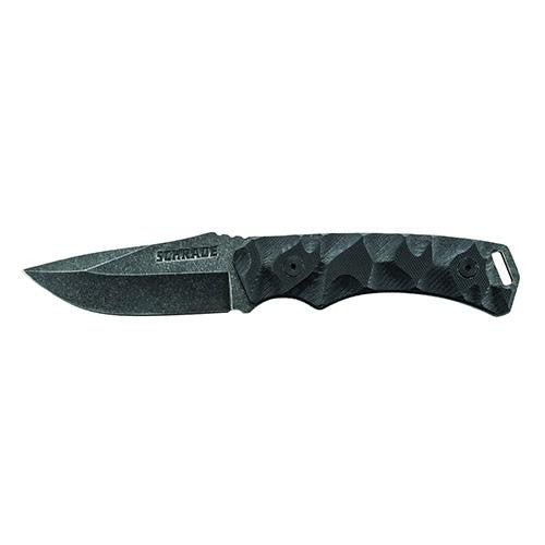 Fixed Blade - - Stone Wash, Drop Point, Tapped