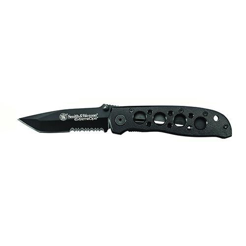 Extreme Ops - - 4.1" Black Tanto Blade, Boxed