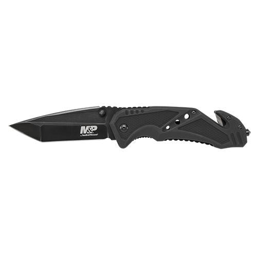 M&P Clip Folder - - Liner Lock, Strap Cutter, Black, Boxed