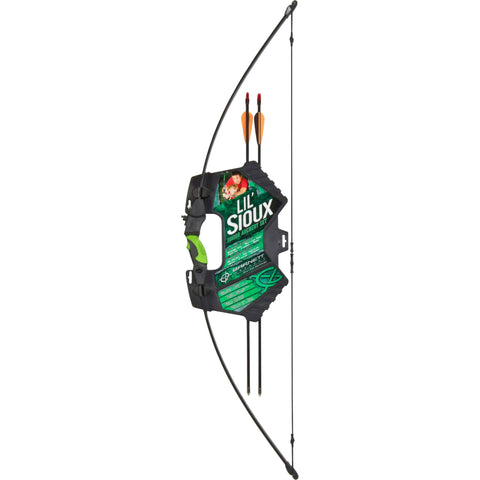 Lil' Sioux Junior Recurve Bow Set, Black