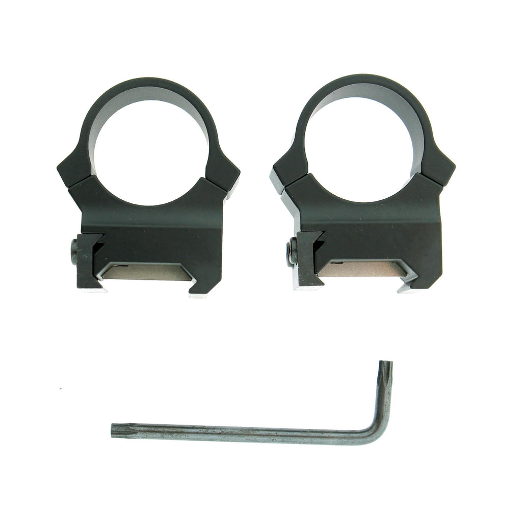 PRW Rings - 1" High Black Matte