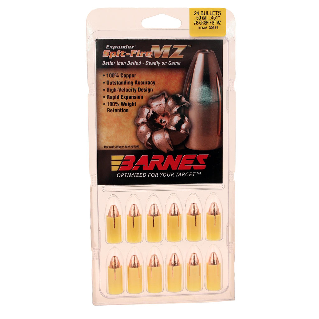 SpitFire MZ Muzzleloader Sabots - 50 Caliber, 245 Grains, Per 24