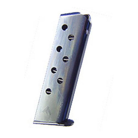 Walther 32 ACP Magazine - 8 Round, Flat Butt Plate, Blue