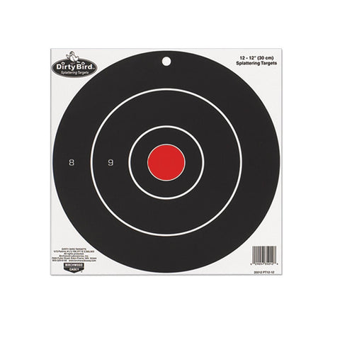 Dirty Bird Paper Targets - 17.25" Round Splattering Target