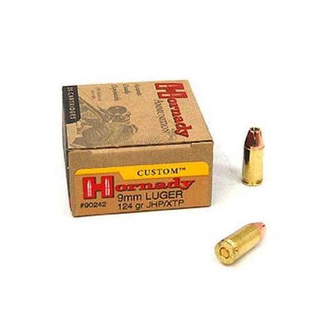 9mm Luger - 9mm Luger, 124 Gr, HP-XTP, (Per 25)