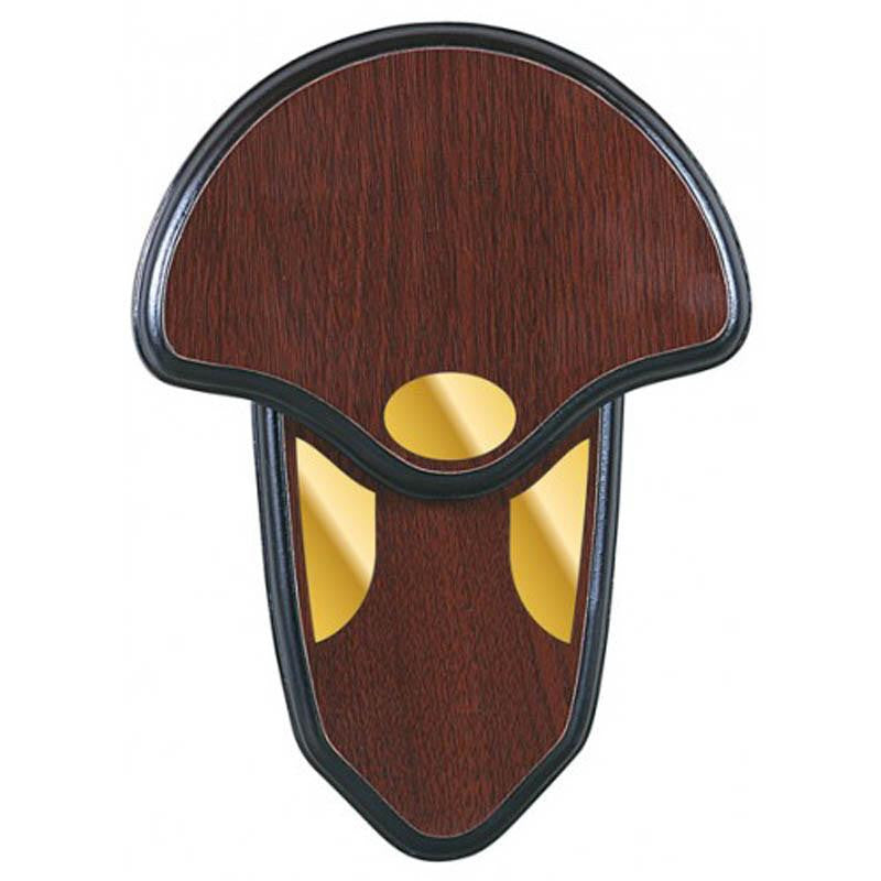 Mounting Kit - Turkey Tail, Hardwood Plaque