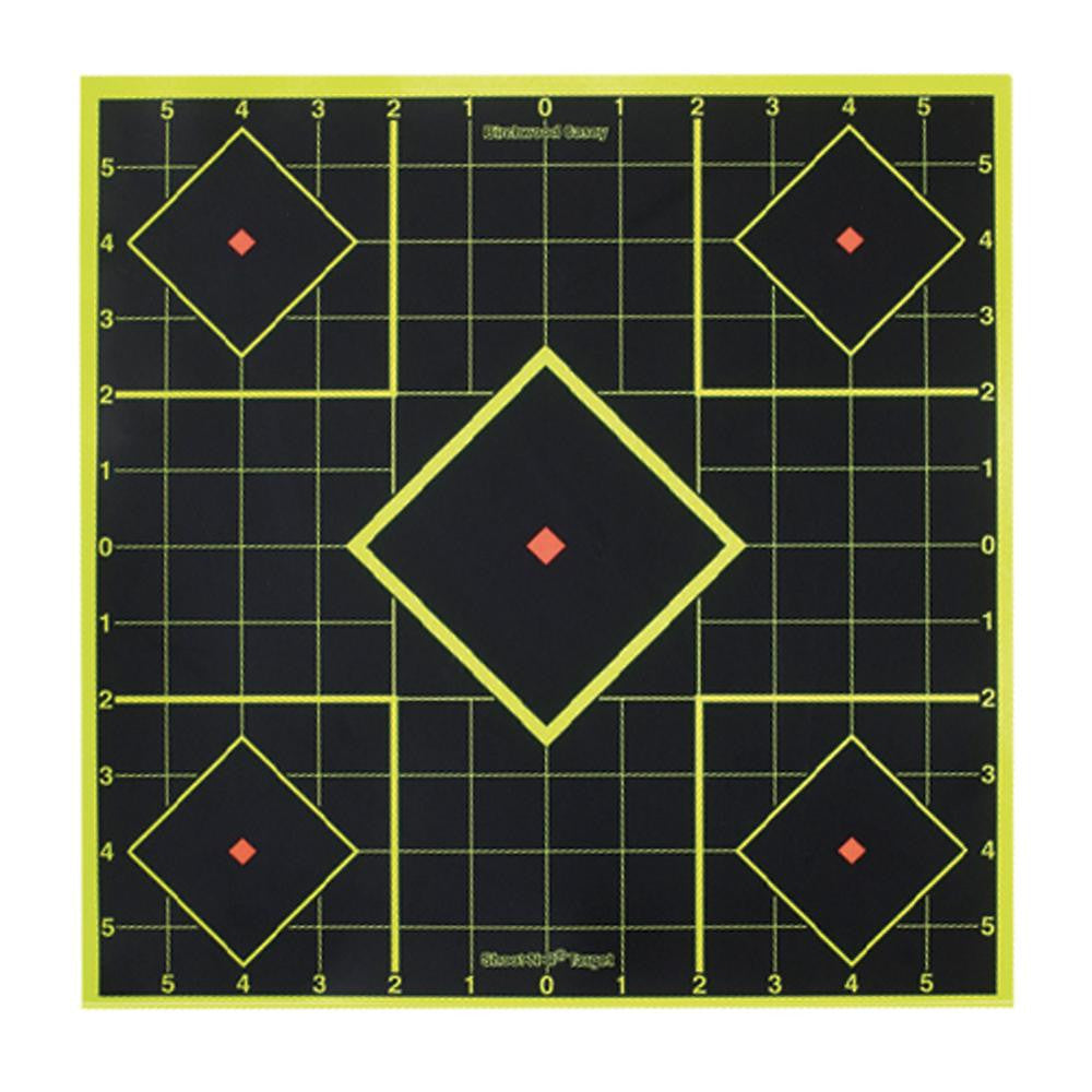 Shoot-N-C Targets: Sight-In & Specialty -  8" Sight In Target (Per6)