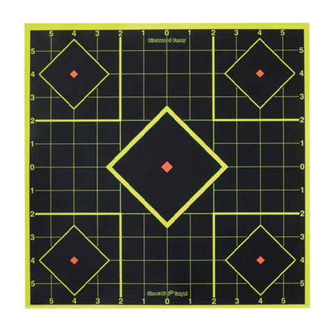 Shoot-N-C Targets: Sight-In & Specialty -  8" Sight In Target (Per6)