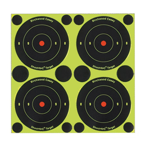 Shoot-N-C Targets: Bull's-Eye - 3" Round Target (Per 48)