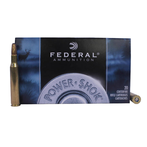 270 Winchester - Power-Shok, 150 Grains, Round Nose Soft Point, Per 20