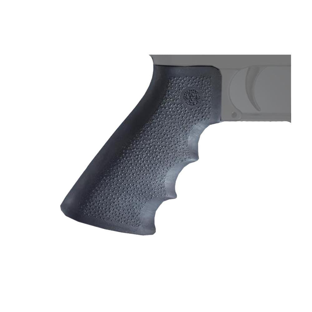 AR-15 Rubber Grip with Finger Grooves - Black