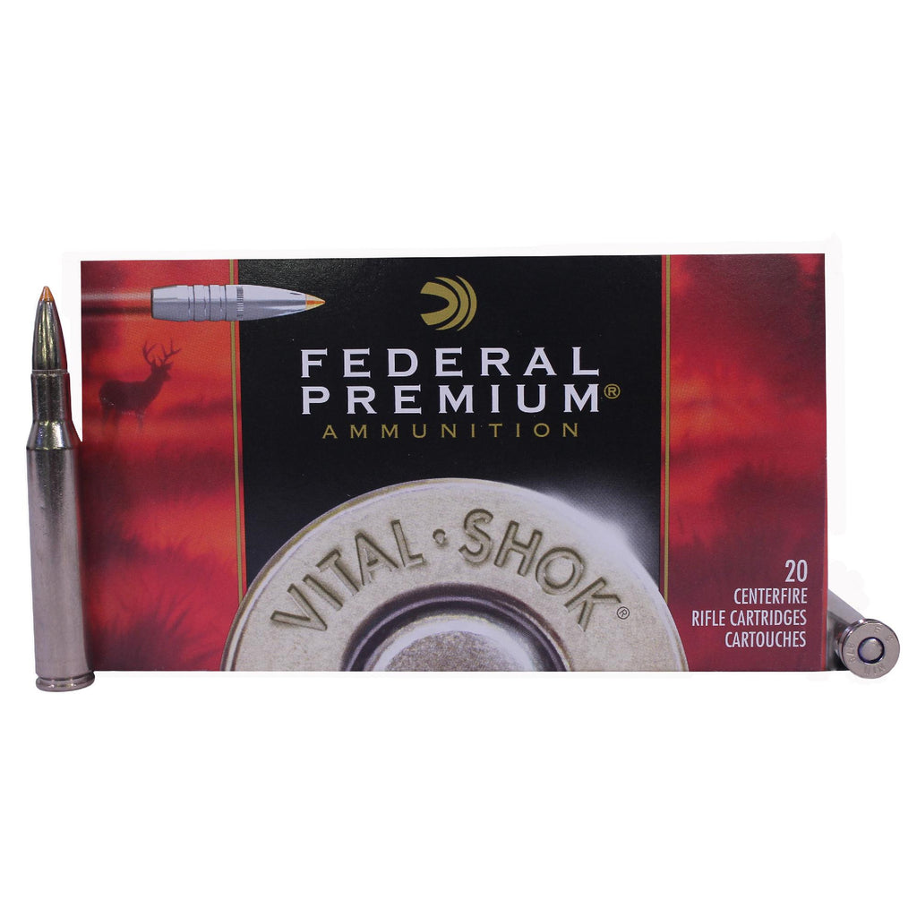 270 Winchester - Premium Vital-Shok, 130 Grains, Trophy Bonded Tip, Per 20