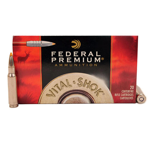 308 Winchester - Premium Vital-Shok, 165 Grains, Trophy Bonded Tip, Per 20