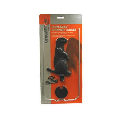 DuraSeal Spinner Targets - Single 7" varmint, Black