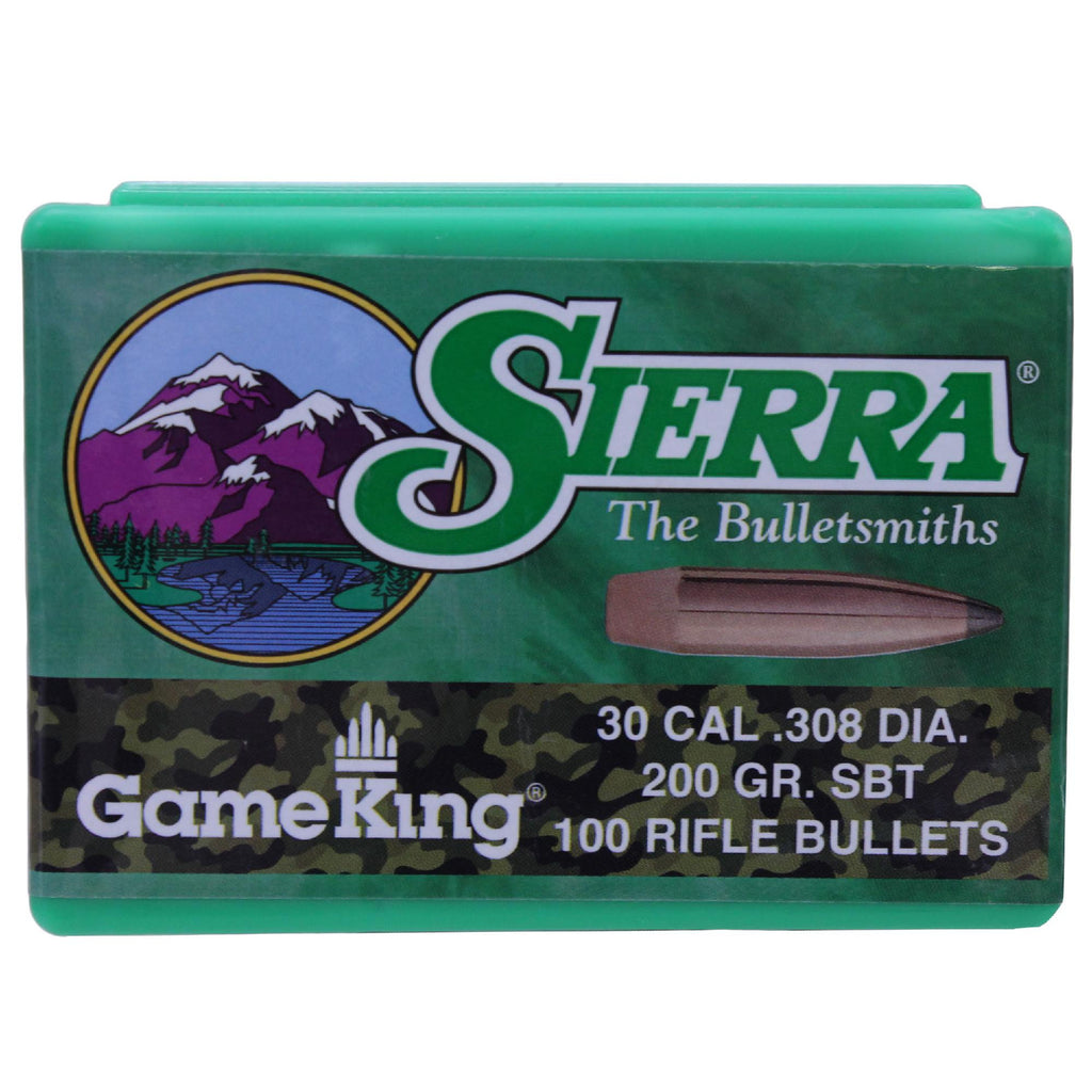 30 Caliber - GameKing, 200 Grains, Spitzer Boat Tail, Per 100