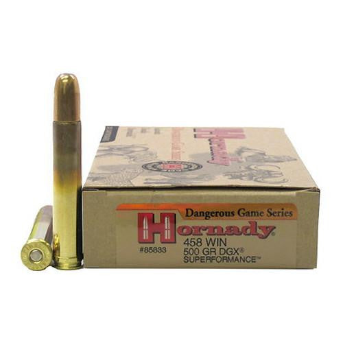 458 Winchester Magnum - 500gr DGX (Per 20)