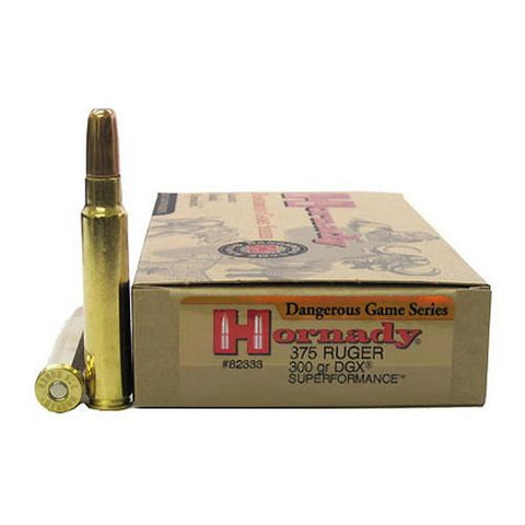 375 Ruger - Dangerous Game 300gr DGX (Per 20)