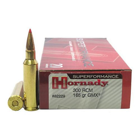 300 Ruger Compact Magnum - Superformance 165gr GMX (Per 20)