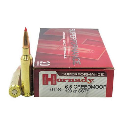 6.5 Creedmoor - Superformance 129gr SST (Per 20)