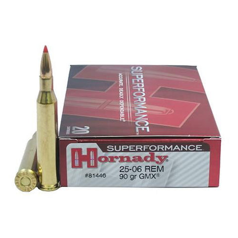 25-06 Remington - Superformance, 90gr GMX (20 Rounds-Box)