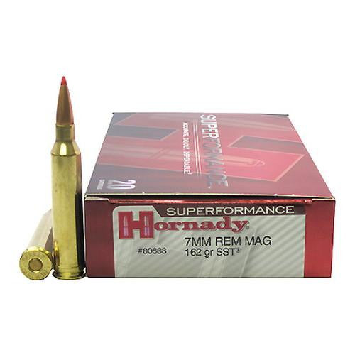 7mm Remington Magnum - Superformance, 162gr. SST, (Per 20)