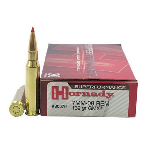 7MM-08 Remington - Superformance 139gr GMX (Per 20)