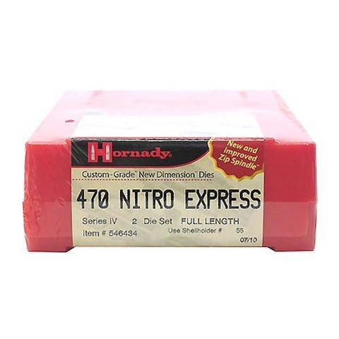 Series IV Specialty Die Set - 470 Nitro Express