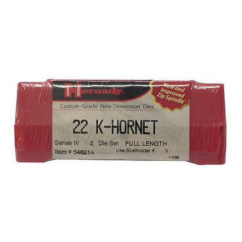 Series IV Specialty Die Set - 22 K-HORNET (.224)