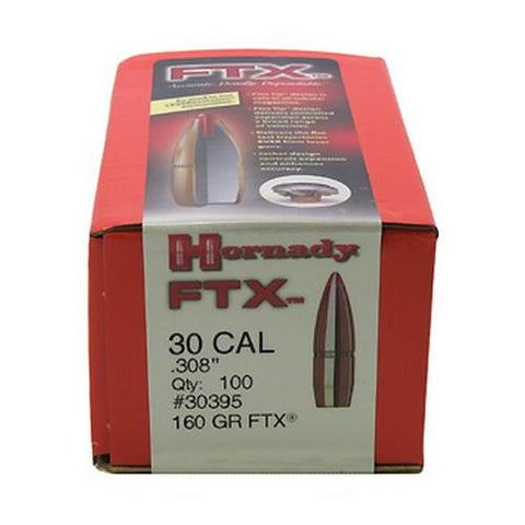 30 Caliber Bullets - .308" 160gr FTX (Per 100)