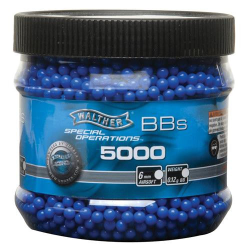 Soft Air BBs - .12g 6mm Per 5000 Blue