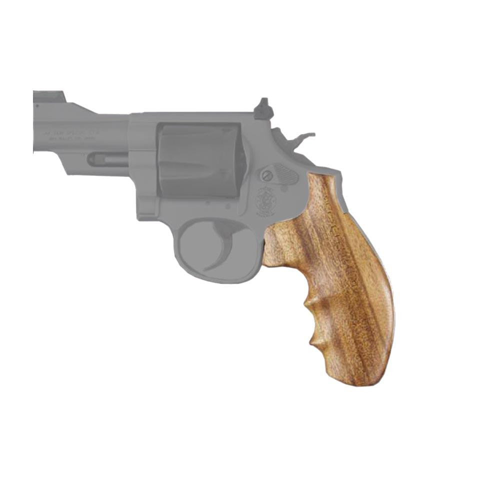 Wood Grip - Goncalo Alves - S&W K-L Frame Round Butt