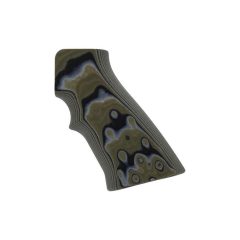 AR15 G10 Grips - Olive Drab Green Camo