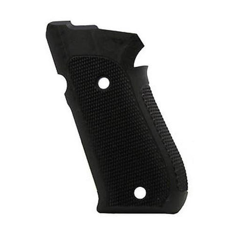 Sig P220 Single Action Only, Checkered Aluminum G10, Grip Panels - Black