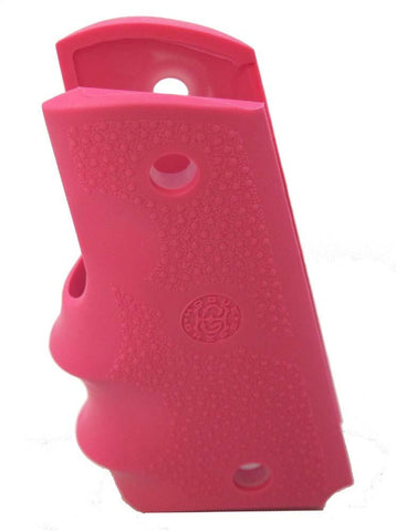 Colt Officers Rubber Grip with Finger Grooves - Pink