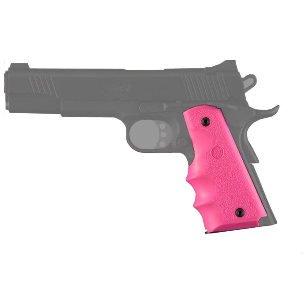 Colt Government Rubber Grip - with Finger Grooves, Pink