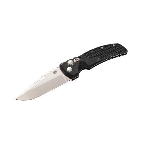 G10 Frame 4 DPB - Drop Point Blade, Tumble Finish, G-Mascus Black