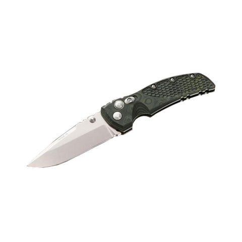 G10 Frame 3.5 - Drop Point Blade, Tumble Finish, Olive Drab Green Camo