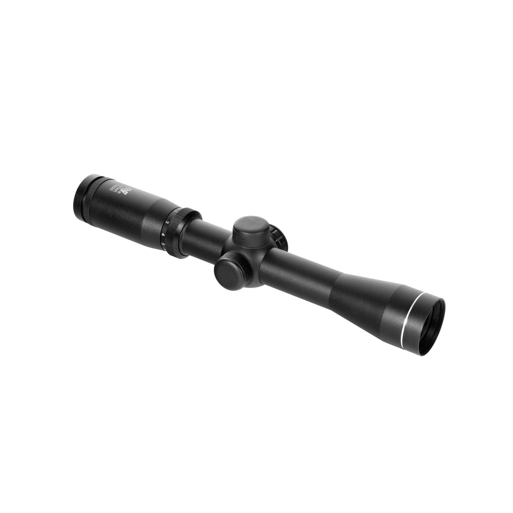 Pistolero Series Scope - 2-7x32E Red Illuminated Reticle, Pistol Scope, LER, Black