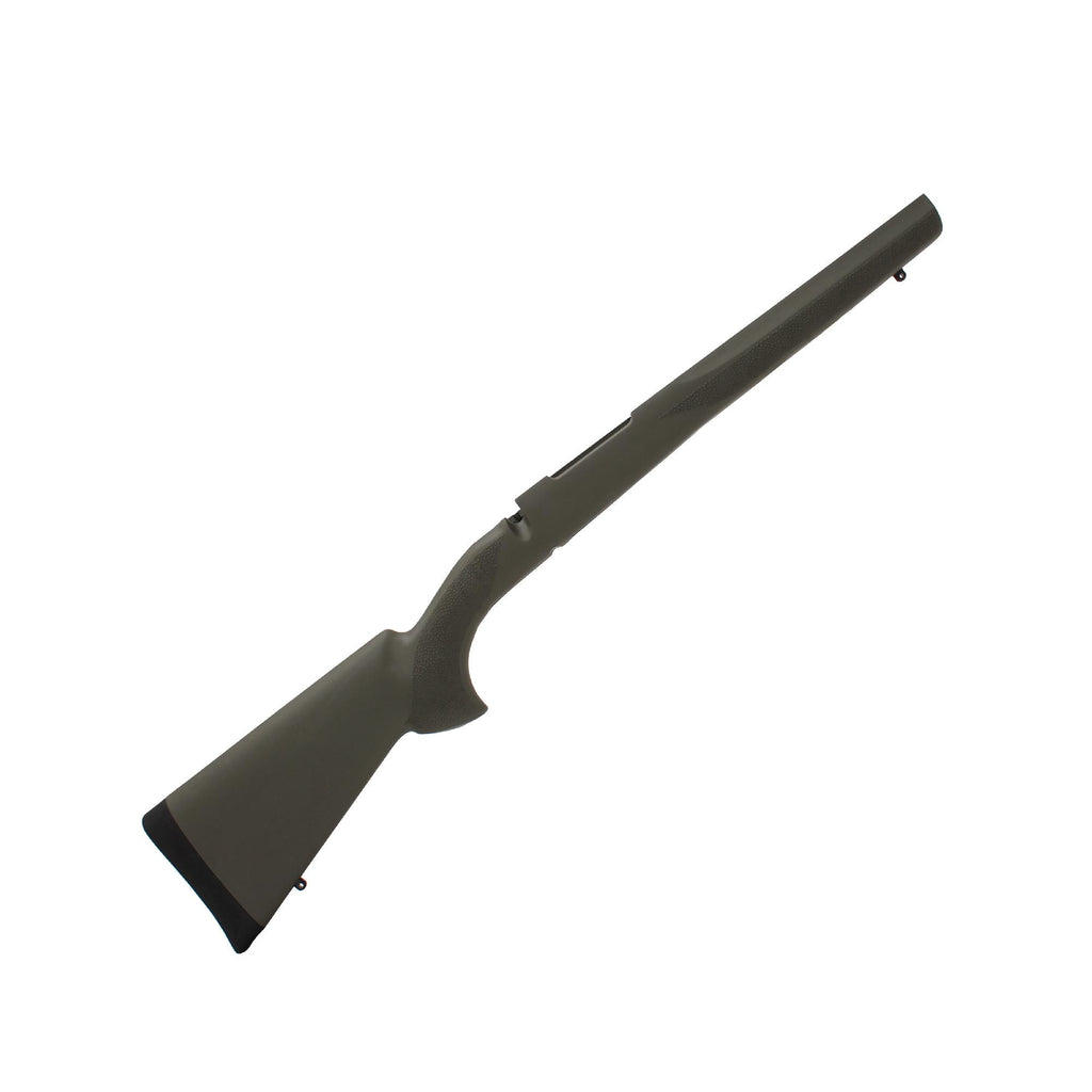 Rubber Overmolded Stock for Mauser 98 - Military-Sporter, Olive Drab, Aluminum Bedding Block