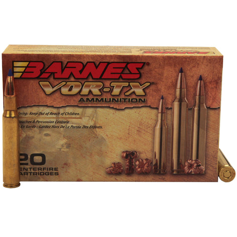 30-06 Springfield Ammunition - VOR-TX, 150 Grains, Tipped Triple-Shock X Bullet Boat Tail Lead-Free, Per 20