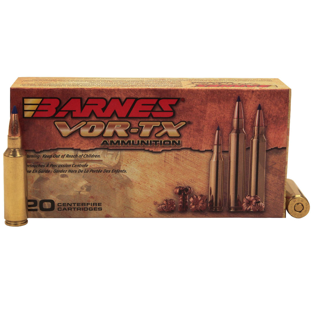 300 Winchester Short Magnum (WSM) Ammunition - VOR-TX, 165 Grains, Tipped Triple-Shock X Bullet Boat Tail Lead-Free, Per 20